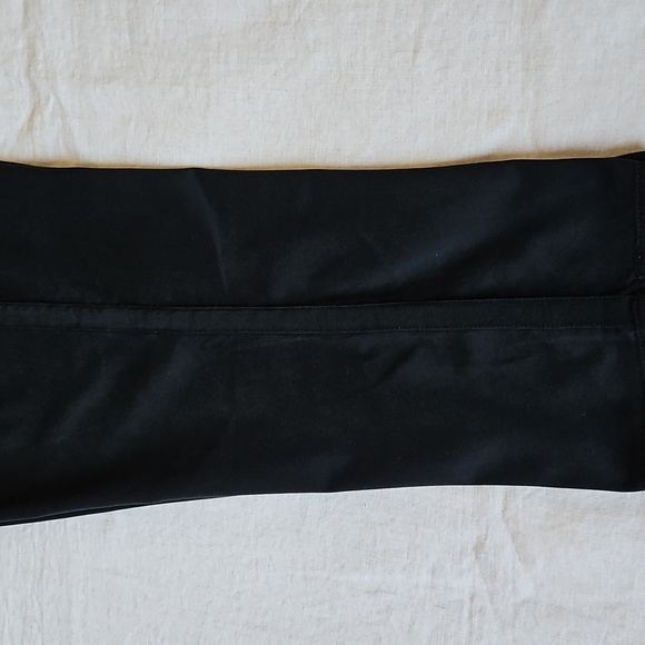 White House Black Market Crop Straight Leg Pants Casual Ribbon Line At Sides 12 - Picture 14 of 15